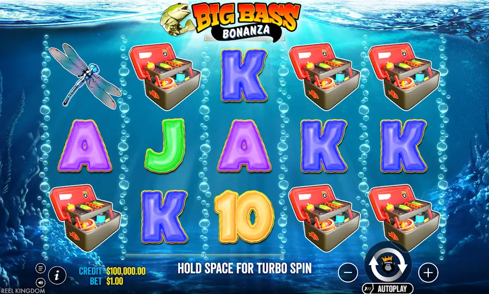 Big Bass Bonanza Slot Screenshot